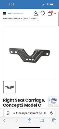 Concept2 rower seat carrier - rower,