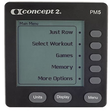 Concept 2 Rower PM5 Monitor