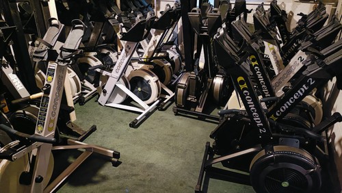 Serviced black concept rower - 2,